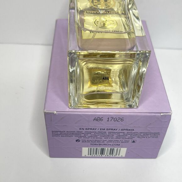 Tory Burch Jolie Fleur Lavande Women Perfume EDT Spray 3.4oz 100ml NIB - Picture 3 of 4